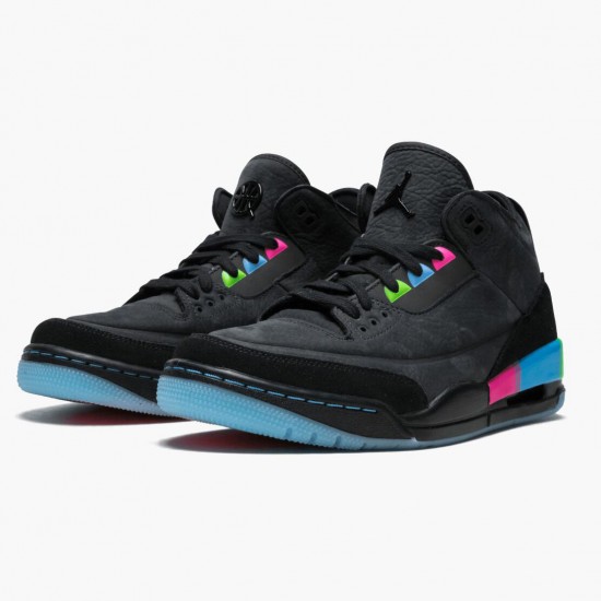 Wmns/Men Air Jordan 3 Retro Quai54 AT9195-001 AJ3 Shoes