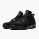 Wmns/Men Air Jordan 4 Retro Black Cat CU1110-010 AJ4 Shoes