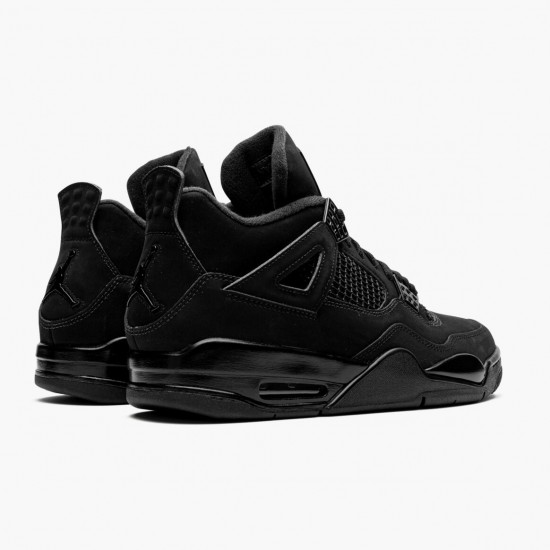 Wmns/Men Air Jordan 4 Retro Black Cat CU1110-010 AJ4 Shoes