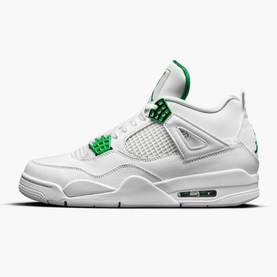 Wmns/Men Air Jordan 4 Retro Metallic Green CT8527-113 AJ4 Shoes