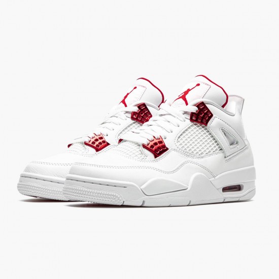 Wmns/Men Air Jordan 4 Retro Metallic Red CT8527-112 AJ4 Shoes