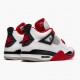 Men Air Jordan 4 Retro OG Fire Red 2020 DC7770-160 AJ4 Shoes