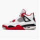 Men Air Jordan 4 Retro OG GS Fire Red 2020 408452-160 AJ4 Shoes