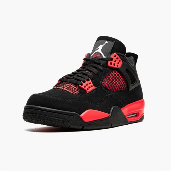 Wmns/Men Air Jordan 4 Retro Red Thunder CT8527-016 AJ4 Shoes