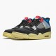 Wmns/Men Air Jordan 4 Retro Union Off Noir DC9533-001 AJ4 Shoes