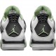 Men Air Jordan 4 Retro White Oil Green Dark Ash AQ9129-103 AJ4 Shoes