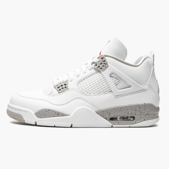 Men Air Jordan 4 Retro White Oreo CT8527-100 AJ4 Shoes