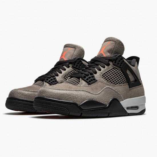 Wmns/Men Off-White x Air Jordan 4 Retro Taupe Haze DB0732-200 AJ4 Shoes