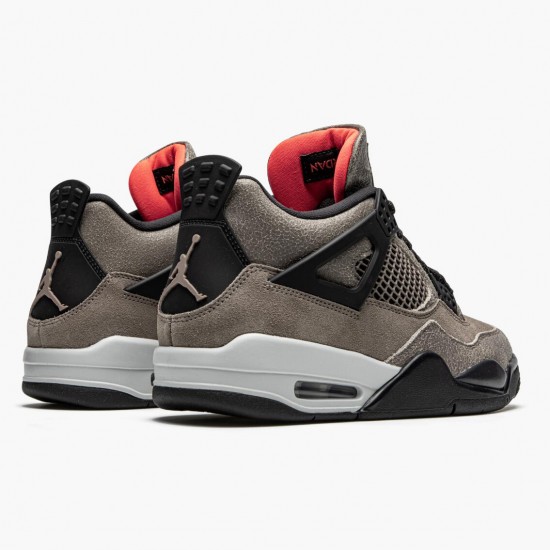 Wmns/Men Off-White x Air Jordan 4 Retro Taupe Haze DB0732-200 AJ4 Shoes