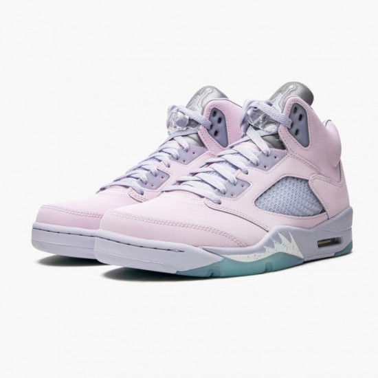 Wmns/Men Air Jordan 5 Easter 2022 Regal Pink Ghost Copa DV0562-600 AJ5 Shoes