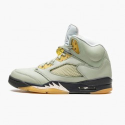 Wmns/Men Air Jordan 5 Jade Horizon Light Silver Anthracite Pink Glaze DC7501-300 AJ5 Shoes