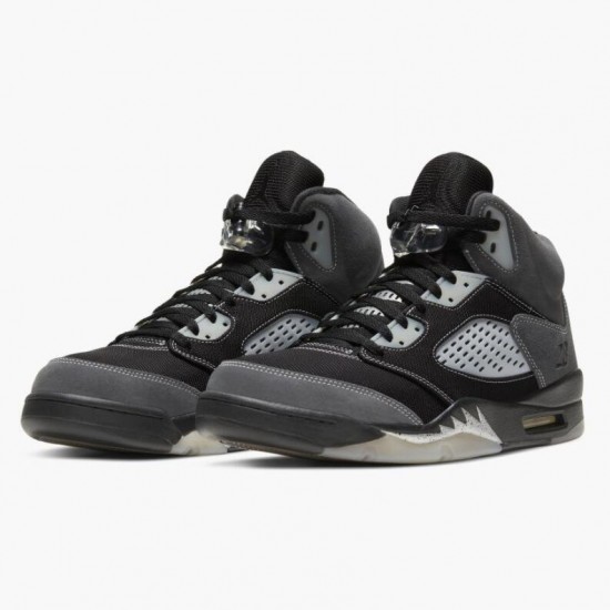 Men Air Jordan 5 Retro Anthracite DB0731-001 AJ5 Shoes