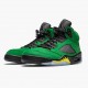 Wmns/Men Air Jordan 5 Retro SE Oregon Green Yellow CK6631-307 AJ5 Shoes