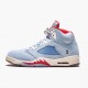 Wmns/Men Air Jordan 5 Retro Trophy Room Ice Blue CI1899-400 AJ5 Shoes