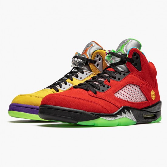 Men Air Jordan 5 Retro What The CZ5725-700 AJ5 Shoes