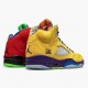 Men Air Jordan 5 Retro What The CZ5725-700 AJ5 Shoes