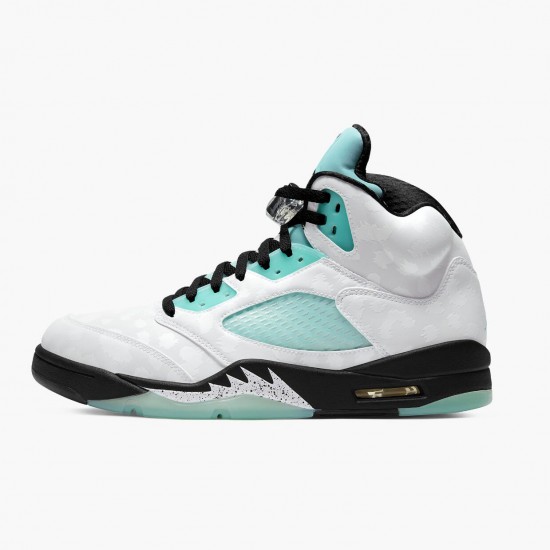 Wmns/Men Air Jordan Retro 5 Island Green CN2932-100 AJ5 Shoes