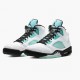 Wmns/Men Air Jordan Retro 5 Island Green CN2932-100 AJ5 Shoes