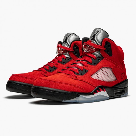 Men Air Jordan 5 Retro Raging Bull Red DD0587-600 AJ5 Shoes