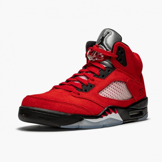 Men Air Jordan 5 Retro Raging Bull Red DD0587-600 AJ5 Shoes