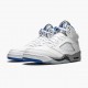 Men Air Jordan 5 Retro White Stealth DD0587-140 AJ5 Shoes