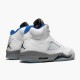 Men Air Jordan 5 Retro White Stealth DD0587-140 AJ5 Shoes