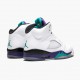 Men Air Jordan 5 Retro Grape 136027-108 AJ5 Shoes