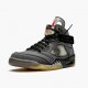 Men Off-White X Air Jordan 5 Retro SP CT8480-001 AJ5 Shoes