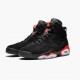 Men Air Jordan 6 Retro Black Infrared 384664-060 AJ6 Shoes