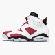 Wmns/Men Air Jordan 6 Retro Carmine 384664-160 AJ6 Shoes