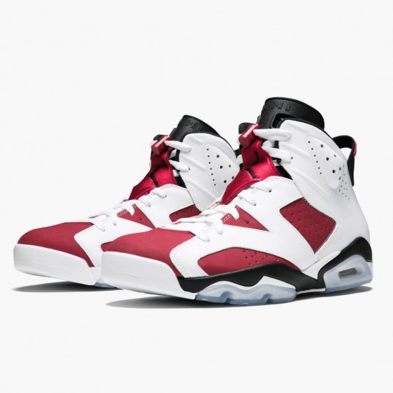 Wmns/Men Air Jordan 6 Retro Carmine 384664-160 AJ6 Shoes