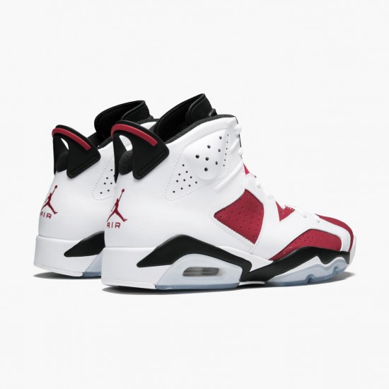 Wmns/Men Air Jordan 6 Retro Carmine 384664-160 AJ6 Shoes