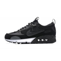 Men Nike Air Max 90 Futura Black White DM9922-003 Running Shoes