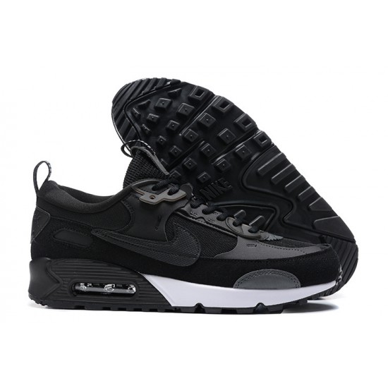 Men Nike Air Max 90 Futura Black White DM9922-003 Running Shoes