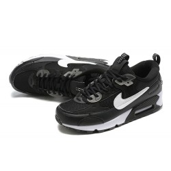 Men Nike Air Max 90 Futura Black White Running Shoes