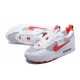 Men Nike Air Max 90 Futura White Red FD9865-100 Running Shoes