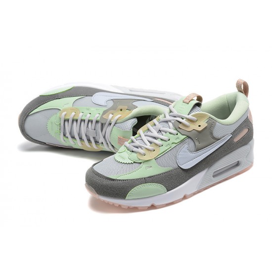 WMNS/Men Nike Air Max 90 Futura Grey Green DM9922-001 Running Shoes