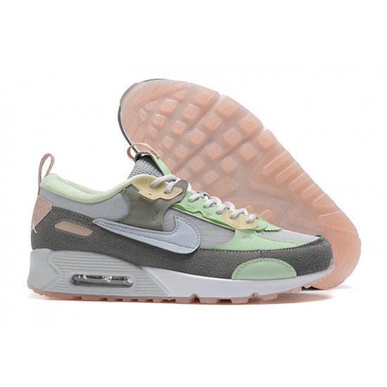 WMNS/Men Nike Air Max 90 Futura Grey Green DM9922-001 Running Shoes