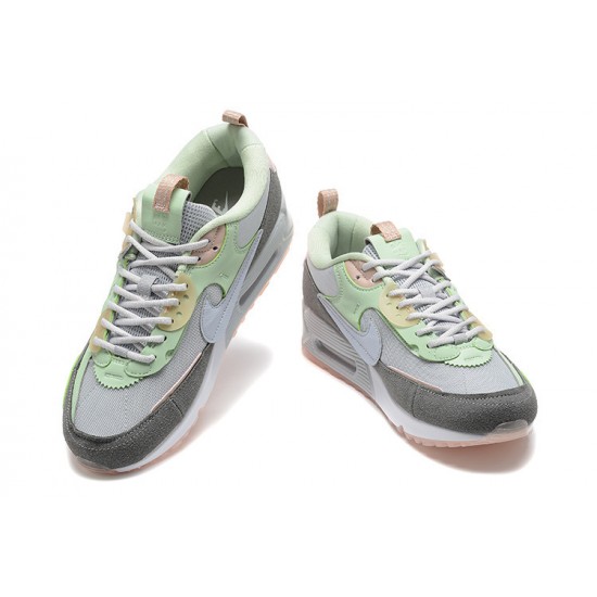 WMNS/Men Nike Air Max 90 Futura Grey Green DM9922-001 Running Shoes