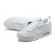 WMNS/Men Nike Air Max 90 Futura Triple White DM9922-101 Running Shoes