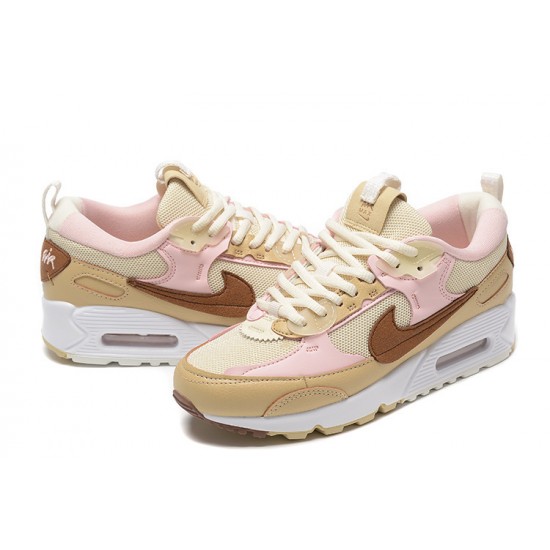 WMNS Nike Air Max 90 Futura Neapolitan Pink DZ4704-100 Running Shoes