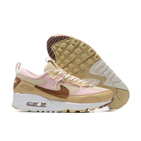 WMNS Nike Air Max 90 Futura Neapolitan Pink DZ4704-100 Running Shoes