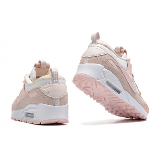 WMNS Nike Air Max 90 Futura Pink White DM9922-104 Running Shoes