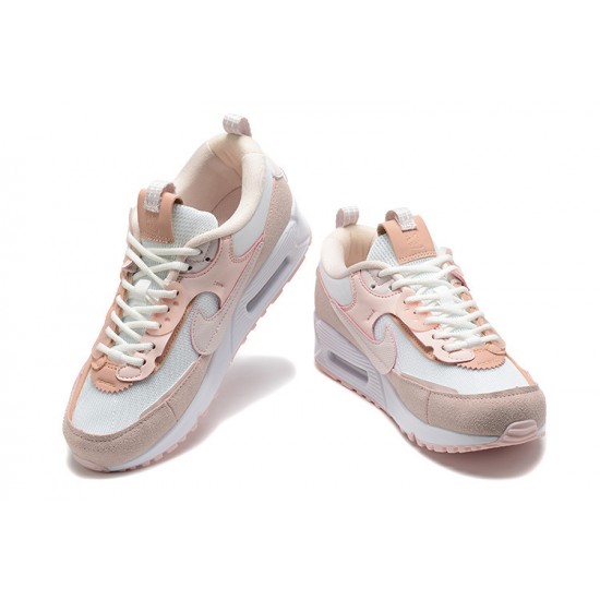 WMNS Nike Air Max 90 Futura Pink White DM9922-104 Running Shoes