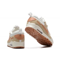 WMNS Nike Air Max 90 Futura White Brown DV7190-100 Running Shoes