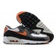 Men Nike Air Max 90 Black Orange DM0029-101 Running Shoes