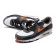 Men Nike Air Max 90 Black Orange DM0029-101 Running Shoes