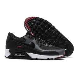 Men Nike Air Max 90 Black Pink DQ4071-001 Running Shoes