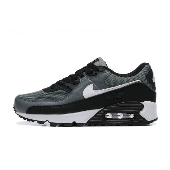 Men Nike Air Max 90 Black White CN8490-002 Running Shoes