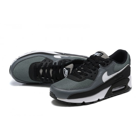 Men Nike Air Max 90 Black White CN8490-002 Running Shoes